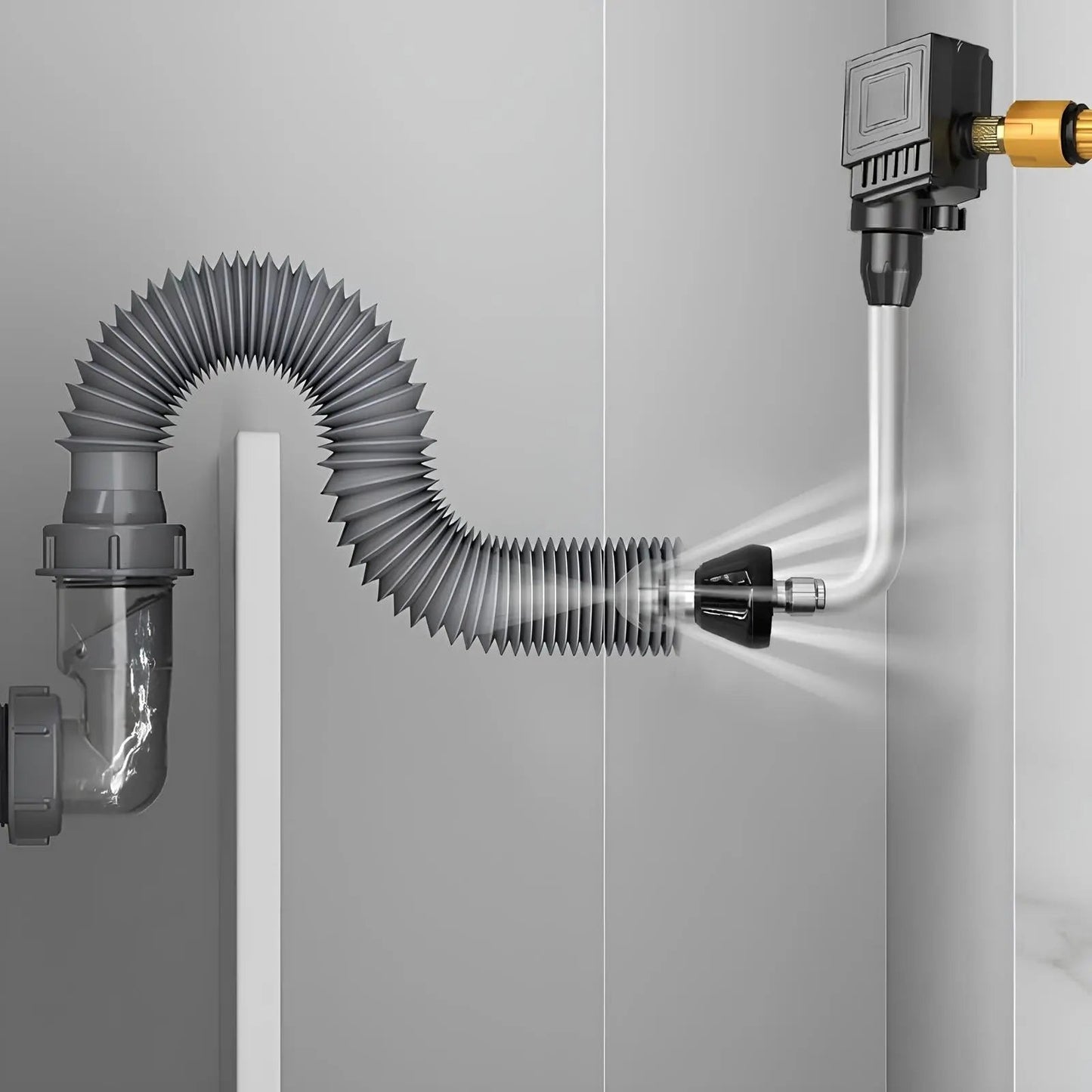 DredgeBlast™ — Unclogs Drains in seconds, without chemicals! | 1+1 FREE TODAY