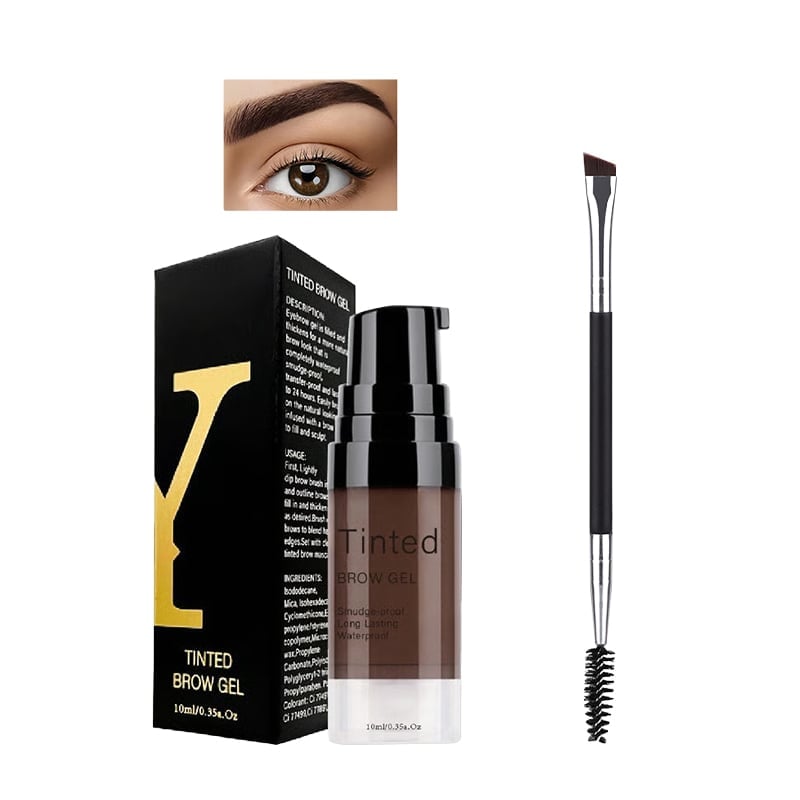 24H Waterproof Tinted Brow Gel - Dark Brown