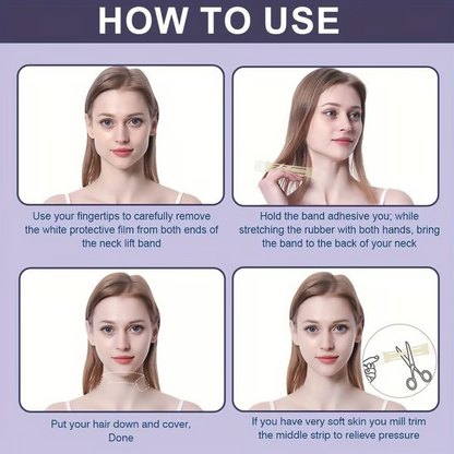 Liftique™ — Instantly Sculpt a Youthful Neckline Without Pain or Pins