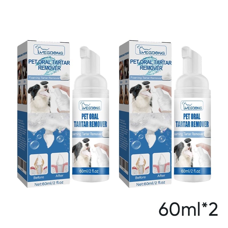Tartar Control Pet Dental Spray for Fresh Breath - 2 bottles
