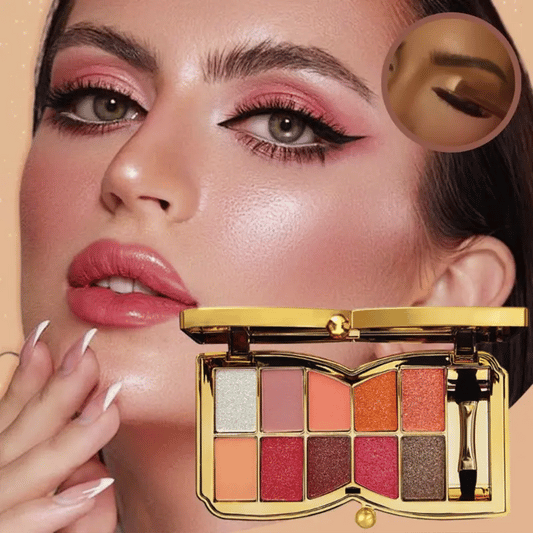 Your Beauty Diary 💟 | 10-color Glitter Eyeshadow Palette✨
